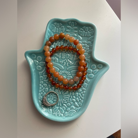 Hamsa Hand Trinket Dish - Picture 7 of 7